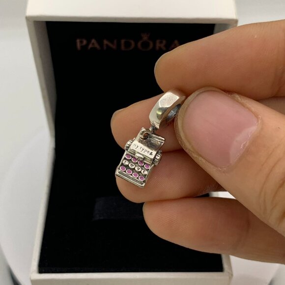 ✨🔥Pandora Typewriter Dangle Charm - Picture 5 of 9